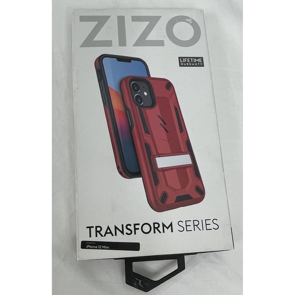Zizo: Transform Series : iPhone 12 Mini Case Red‎